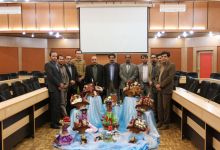 دیدارنوروزی رییس دانشگاه صنعتی شاهرود باکارکنان واعضای هیات علمی 